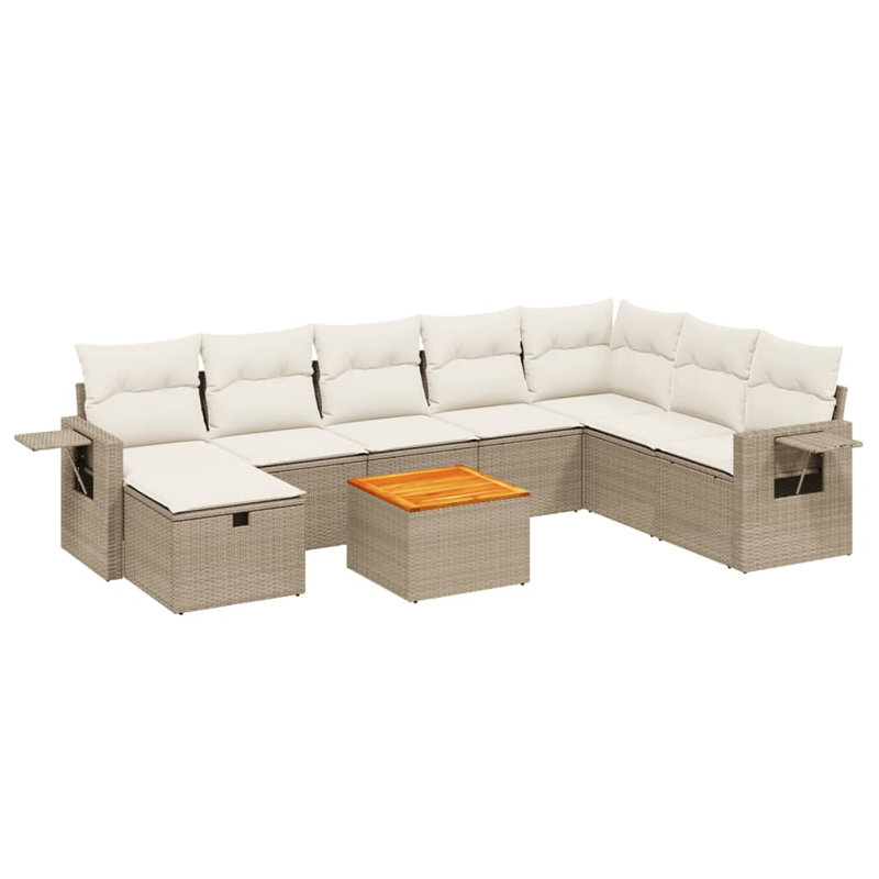 Ensemble de canapé de jardin Vidaxl