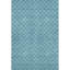 Tapis bleu sarcelle lavable à la machine Premium Prisco-856280211