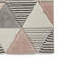 Stanchfield area rug Machine Woven Rectangle Grey/Rose-1634533272