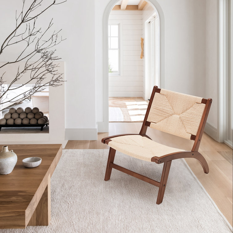 Kraemer Upholstered/Wooden Accent Chair