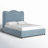 Upholstered Scalloped Bed-88320299-88320301