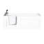 Abberton 1700mm x 760mm Freestanding Acrylic Bathtub-118805786