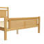 Wooden Bed with Rattan Paper Panel, Sturdy Slats – Pine+MDF+Plywood-627022183
