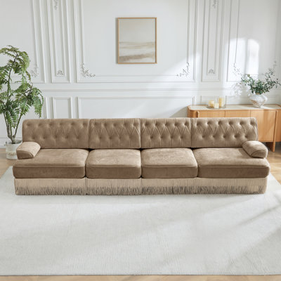 Canapé Chesterfield 4 places