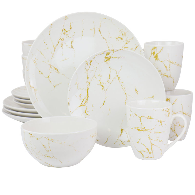 Mcchristian Piece Stoneware Dinnerware Set - Service for 4