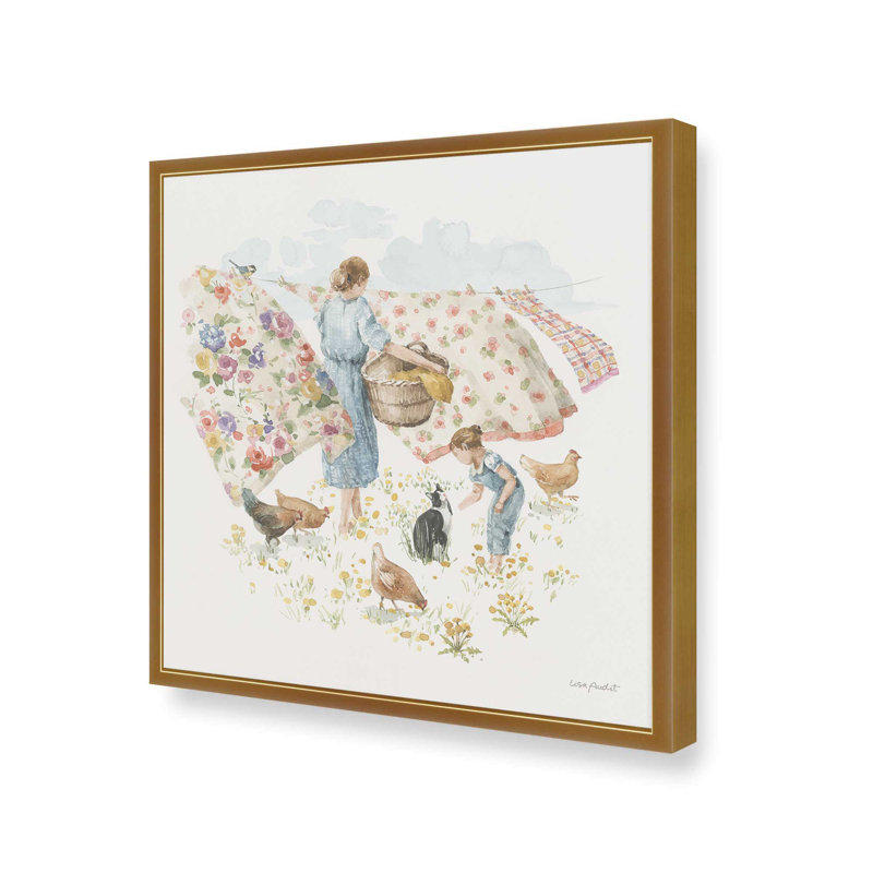 Fyfe XLV par Lisa Audit, reproduction d'art, H 13,5 po x l 13,5 po, Doré