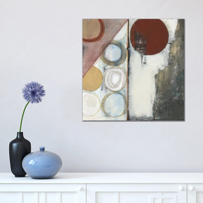 Seven Circles I by Jodi Fuchs - Wrapped Canvas Painting