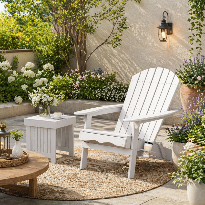 CHAISE ADIRONDack BELLWOOD, Blanc