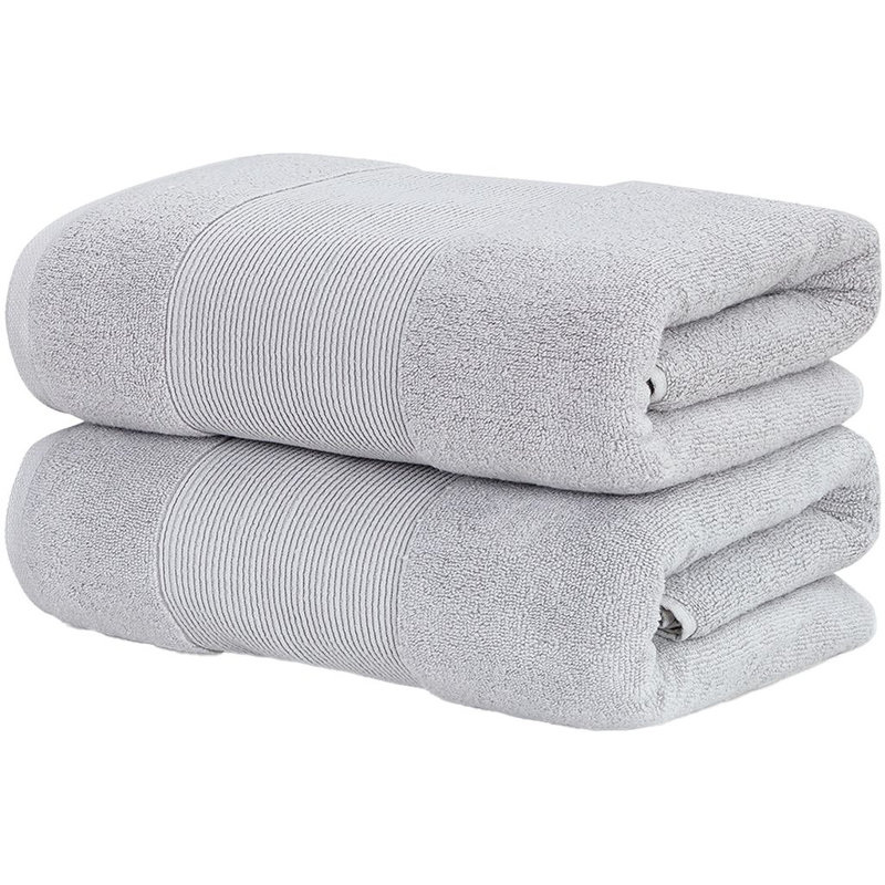 Ensemble de draps de bain 100% coton Zero-Twist de Modern Cloud - super absorbants et à séchage rapide - 500 g / m² - doux et moelleux