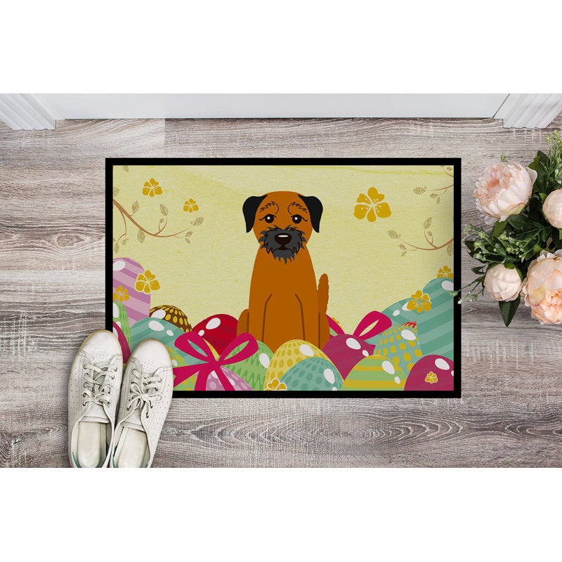 Non-Slip Easter Outdoor Doormat