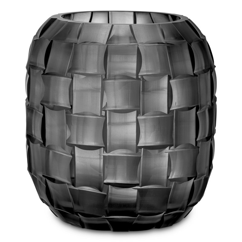 Vase Varese S Frosted, Gray