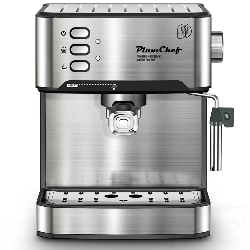 20 Bar Professional Espresso Machine With Milk Frother, Single & Double Shot, ESE Pod Compatible, Removable Water Tank For Cappuccino, Latte, & Macchiato – Home Barista Edition