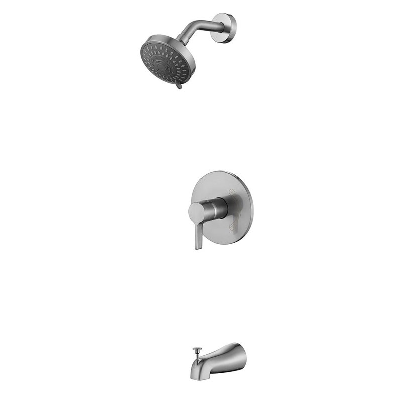 All-In-One Kit with Rough in-Valve, Chrome