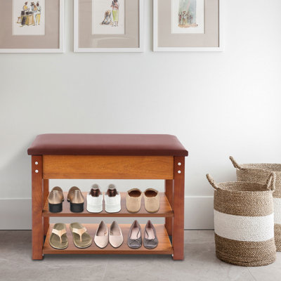 Entryway Shoe Storage Bench