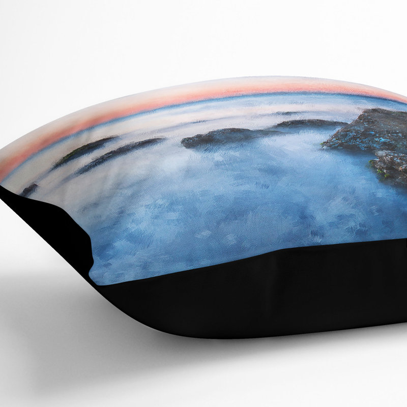 Square Cushion, 40cm H x 40cm W x 15cm D, Black