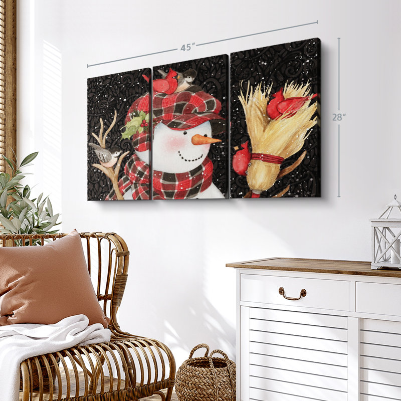«Sam Snowman» sur, 45" H x 28" W