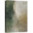 Deep Forest Green and Soft Neutral Fade for Modern Minimal Decor – Pictures Framed Canvas Print Wall Art-1869442231-1869442230