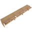 Console / bureau en bois massif et placage de chêne Avro
