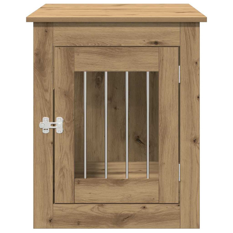 Pet Crate, 65cm H x 55cm W x 75cm D, Artisan Oak