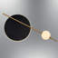 Metal LED Armed Sconce