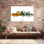 «Vibrant Atlanta Skyline», art contemporain urbain-1895754051