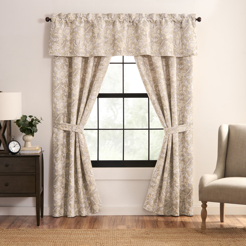 Hannah Floral Tailored Window Valance