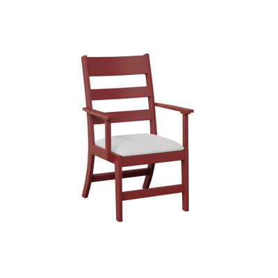 Chaise avec accoudoirs et coussins Parker