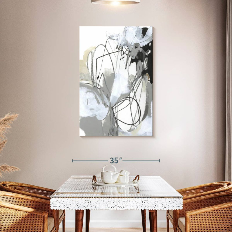 Avery Tangled Threads I, 45" H x 30" W