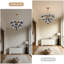 Lustre 23 lumières Spoutnik