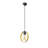 Adjustable Height Metal Body Single Pendant