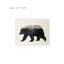 «Bear Forest», art mural sur toile sans cadre 24 po x 18 po