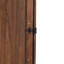 Grand lit escamotable en bois, lit escamotable mural peu encombrant, armoire murale, avec vérins à gaz, noyer-932188278