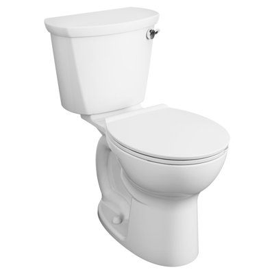 Toilettes Cadet® PRO deux pièces, 6 litres/6 litres, hauteur du siège, ouverture avant arrondie, levier de chasse à droite, sans abattant