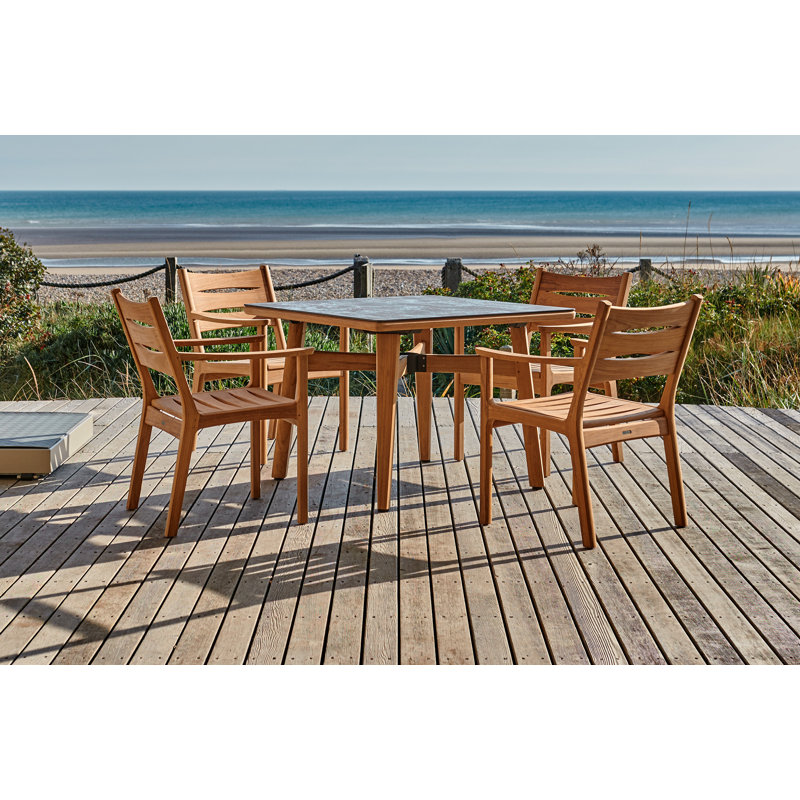 Monterey Outdoor Teak Dining Armchair