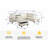 Aamanah 97"Faux Leather Sectional with Ottoman-87301209-87327953