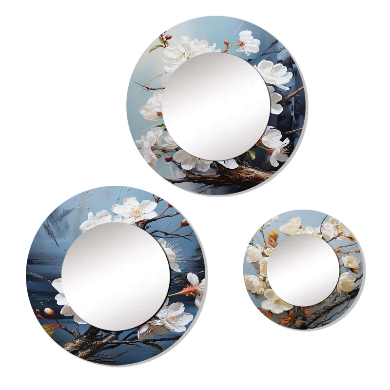 Paineville Metal Round Mirror