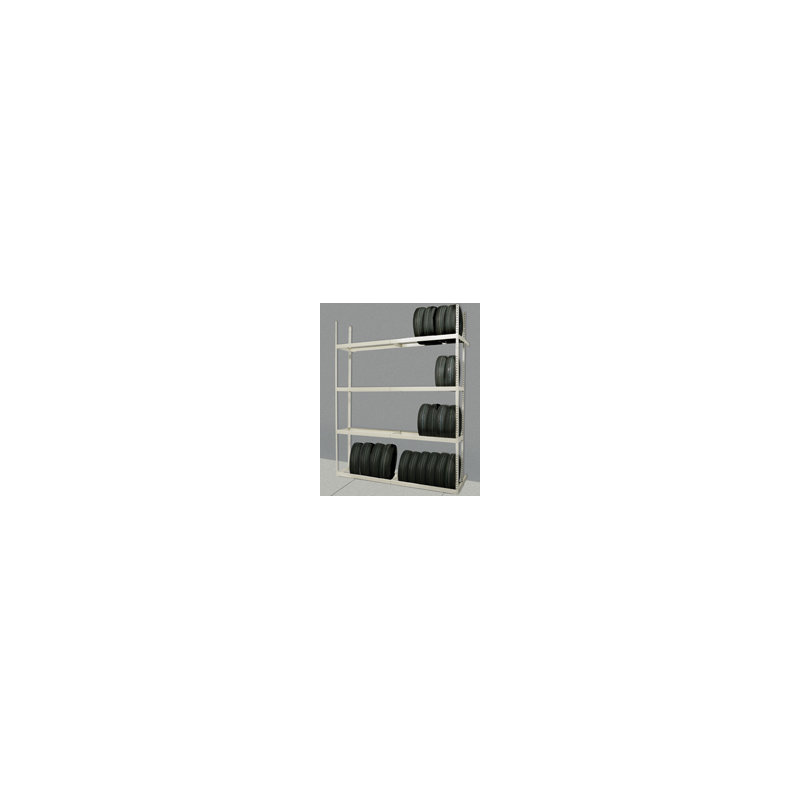 Rivetwell Shelving 60'' W Metal Shelving Unit, 60"W x 21"D x 192"H