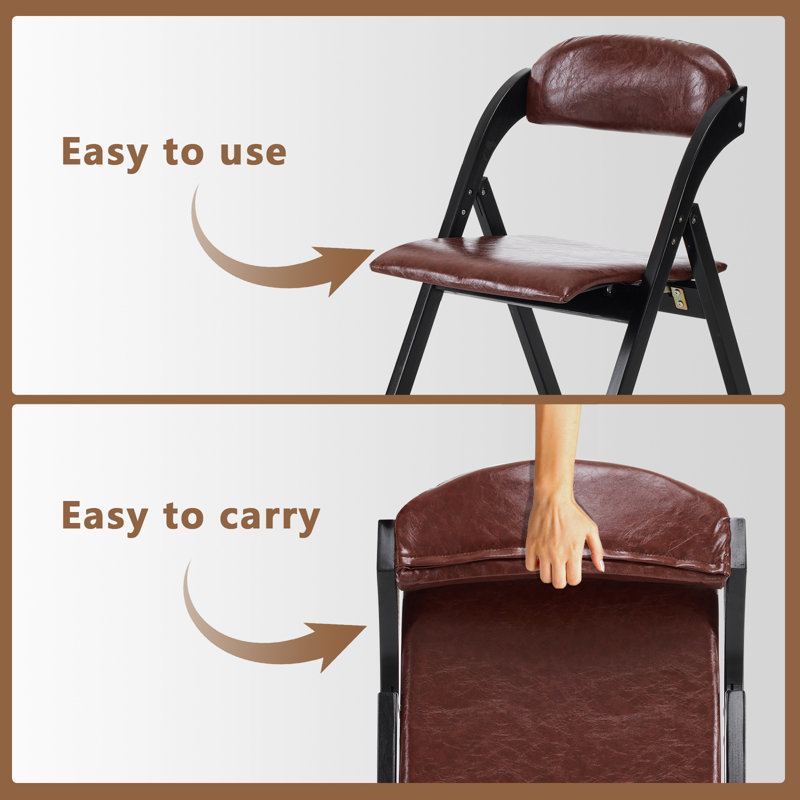 Chaise rembourrée empilable rembourrée et rembourrée, H 46 cm x l 30 cm