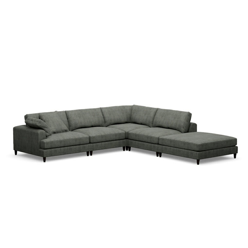 Tamara Chaise Sectional, Grande 120935, Java