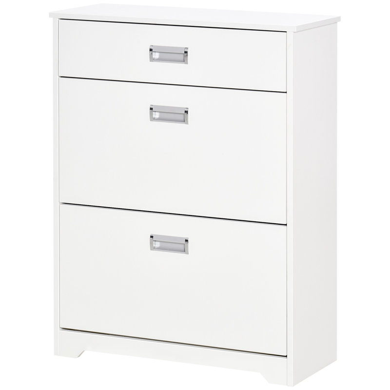 16 Pair Flip Down Shoe Storage