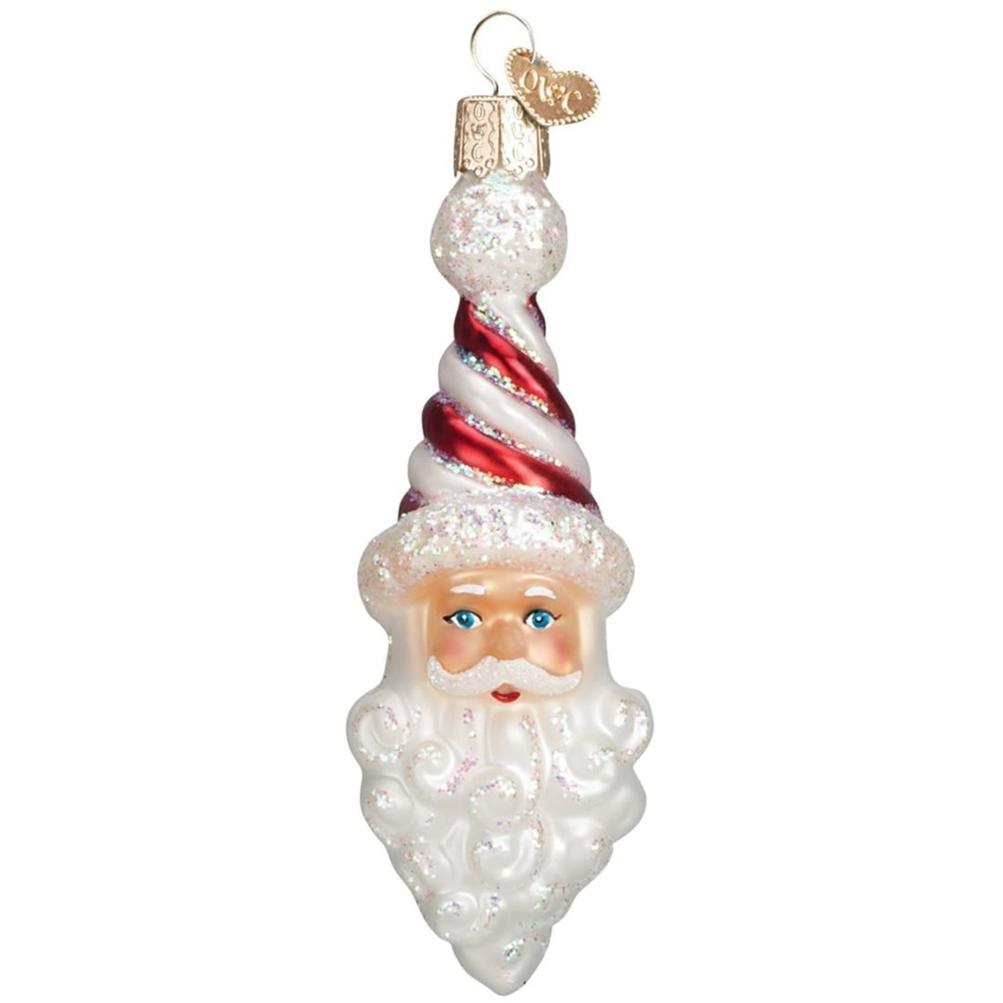 hand blown santa