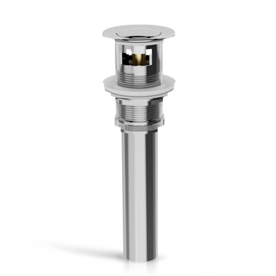 Pop-Up Bathroom Sink Drain with Overflow
