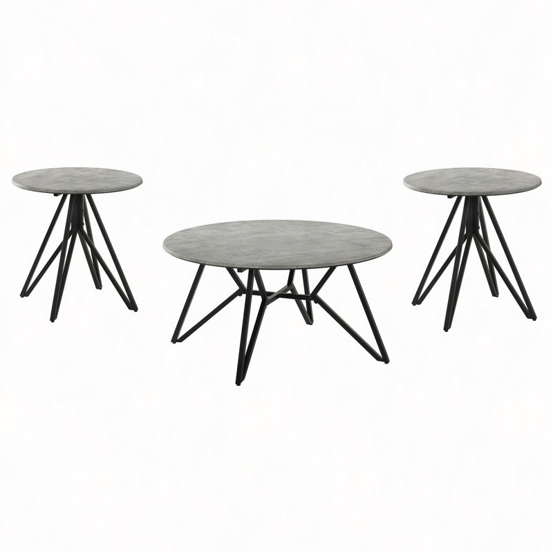 Ensemble de table basse et de table d'appoint Garfield