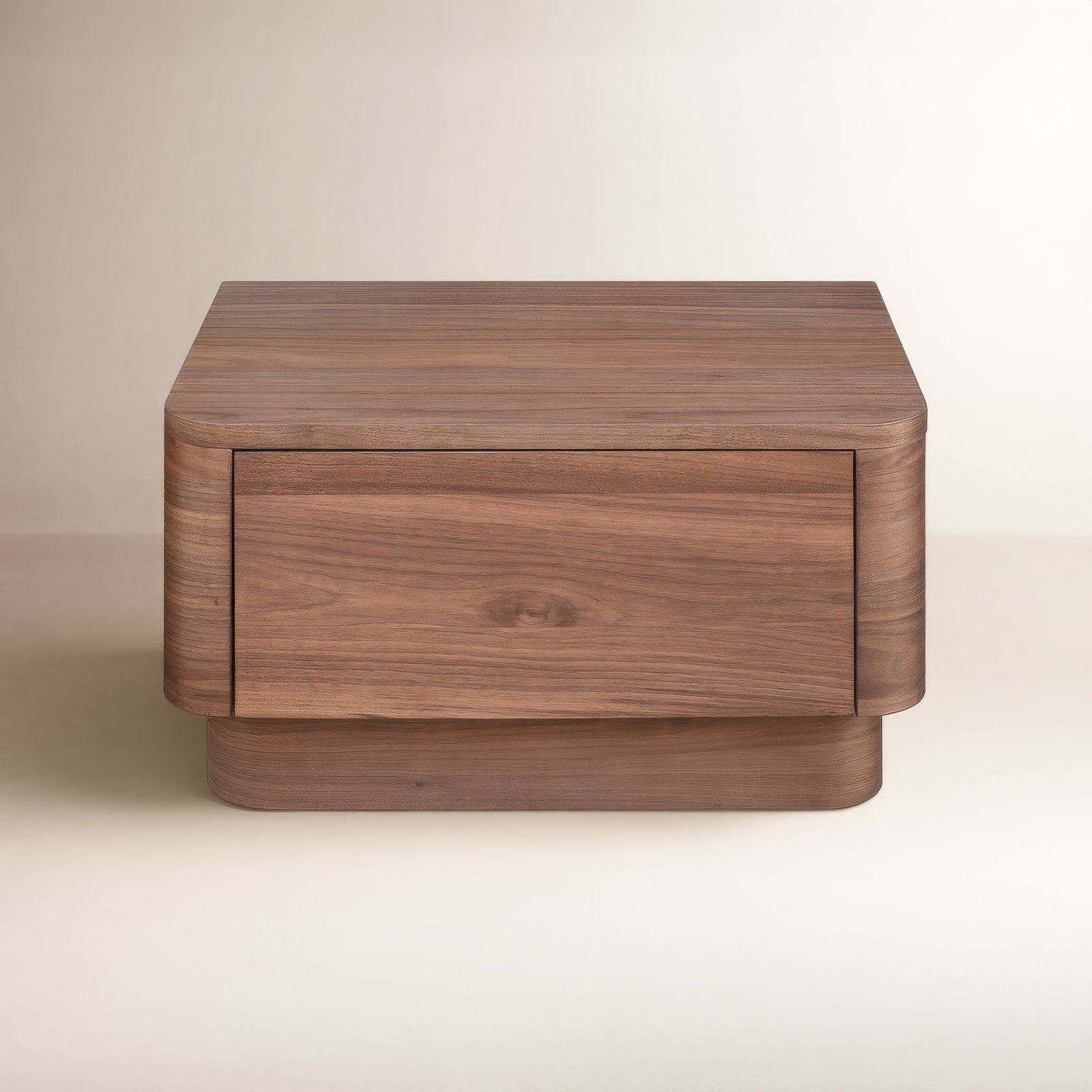 Mille Walnut Nightstand, Walnut