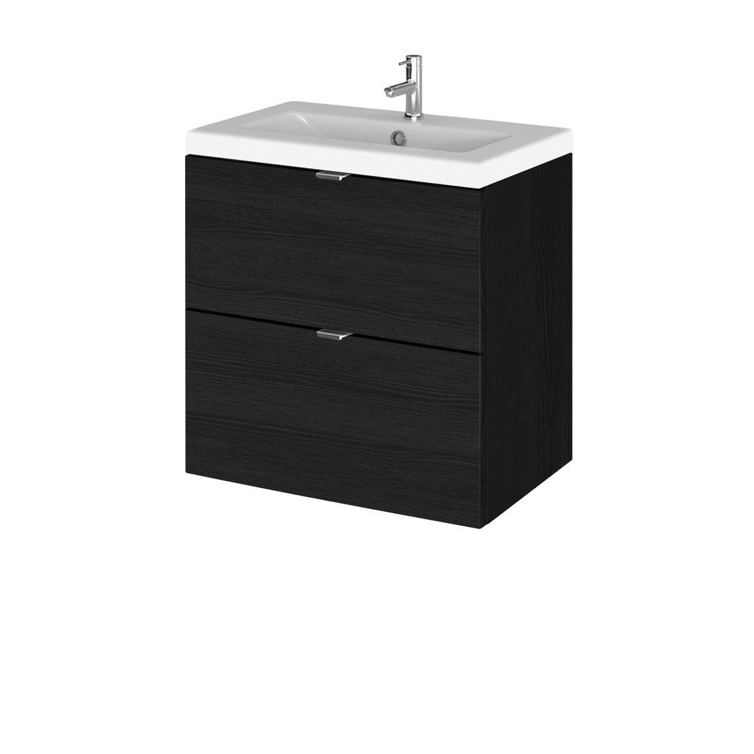 Fusion 500mm Single Bathroom Vanity with Integrated Vitreous China Basin