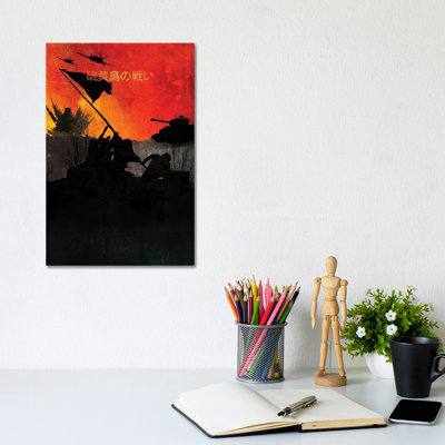 Battle Of Iwajima by Gab Fernando - Wrapped Canvas Gallery-Wrapped Canvas Giclée