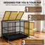 Cage pour chien robuste de 48 pouces pour grands chiens