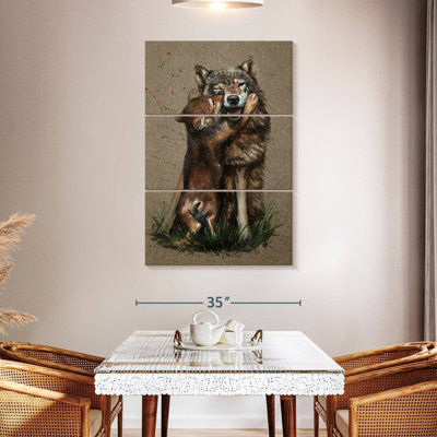 Loup parent
