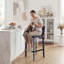 Tabouret de bar H 26 po entièrement assemblé, tabouret de bar rembourré en cuir Saddle avec siège rembourré, tabouret de bar à hauteur de comptoir avec repose-pieds à structure en métal pour îlot de cuisine, bleu-2110765624-2110896976