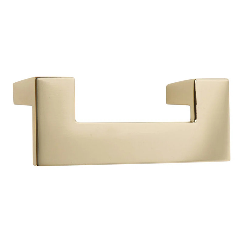 U-Turn 5.0625" Center to Center Bar Pull, 2 1/2", Slate